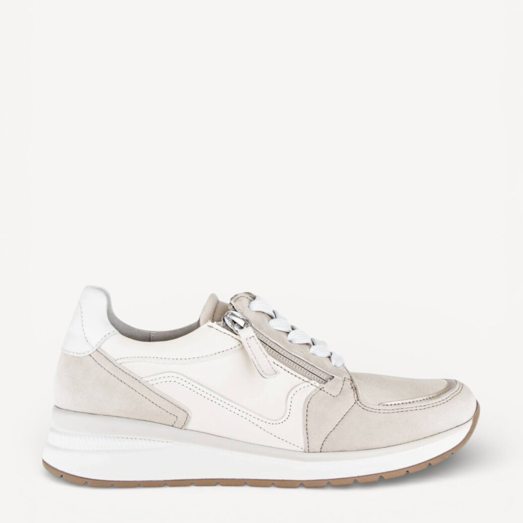 DAMES SPORTIEVE VETERSCHO-Beige suède/nubuck
