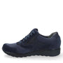 DAMES SPORTIEVE VETERSCHO-Blauw leer