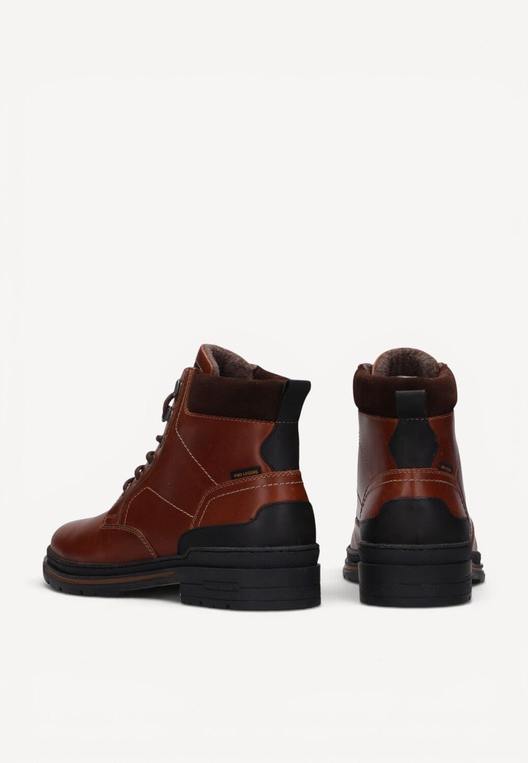 Heren boots-Bruin leer