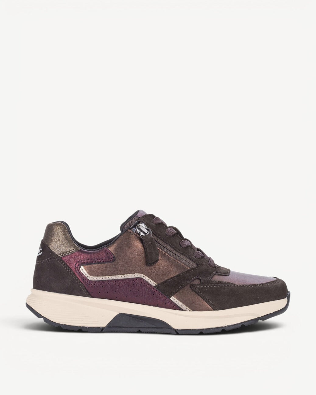 DAMES SPORTIEVE VETERSCHO-Bruin combi kleur