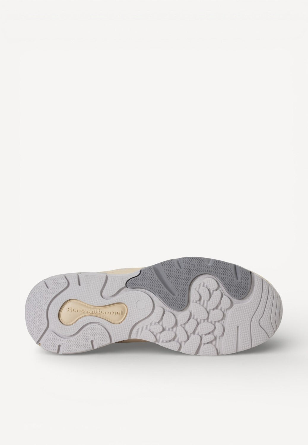 Heren veterschoenen-Beige combi kleur