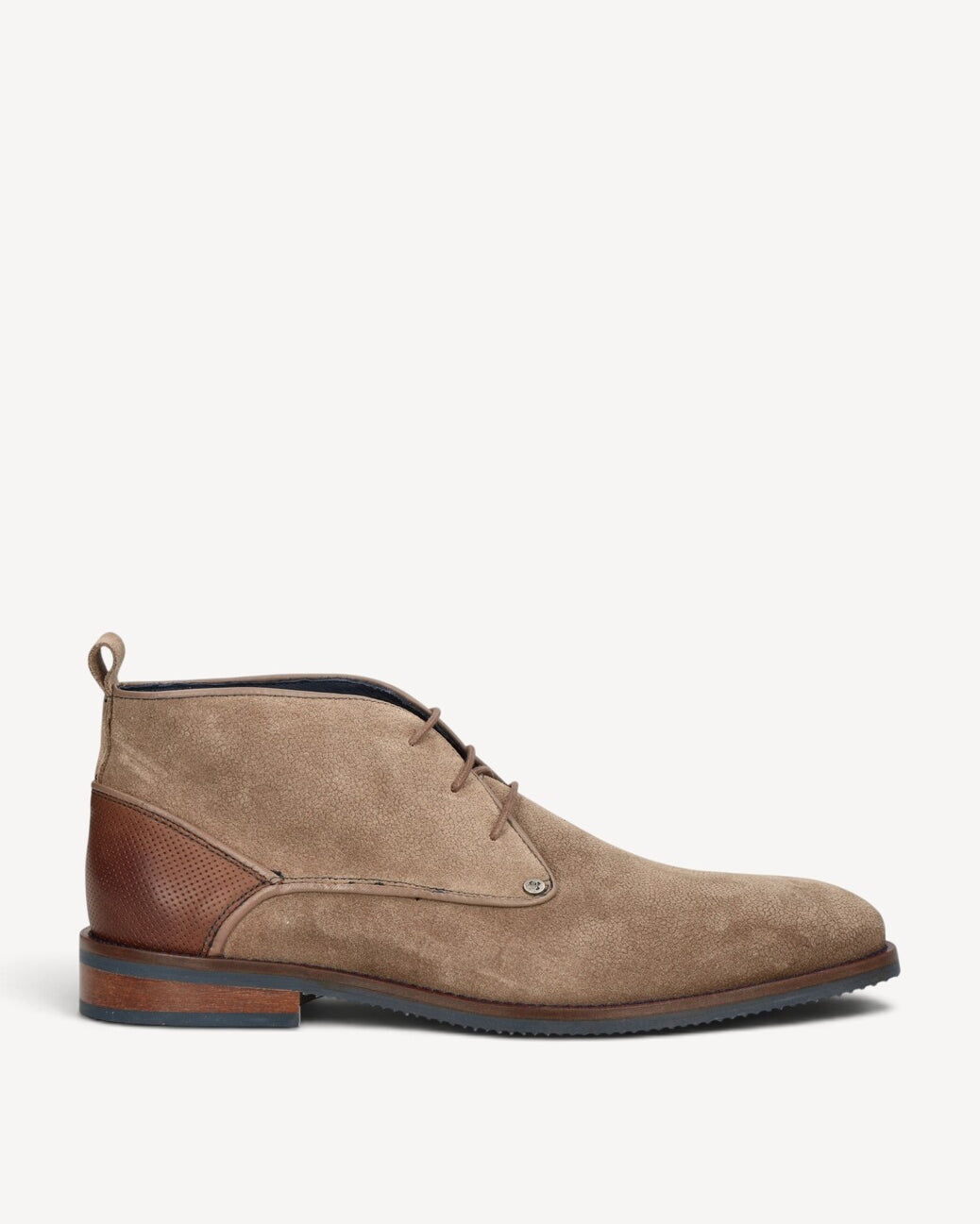 Heren boots-Beige suède/nubuck