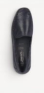 DAMES INSTAPSCHOENEN-Blauw leer