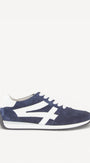 DAMES SPORTIEVE VETERSCHO-Blauw suède/nubuck