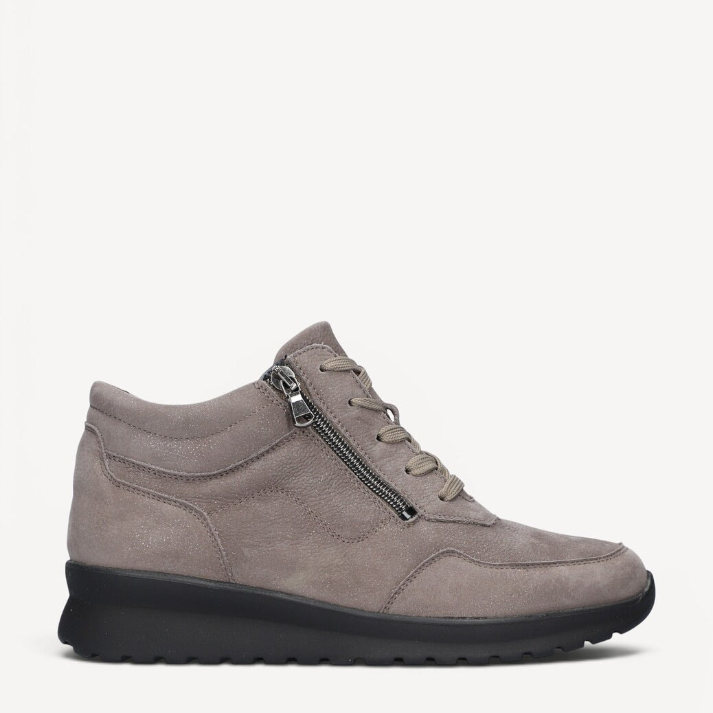 DAMES SPORTIEVE VETERSCHO-Beige suède/nubuck