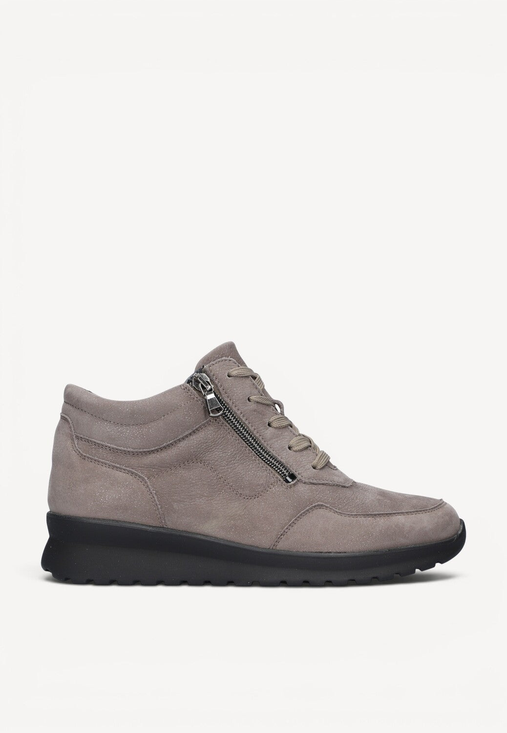 DAMES SPORTIEVE VETERSCHO-Beige suède/nubuck