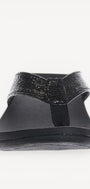DAMES OPEN SCHOENEN-Zwart lak