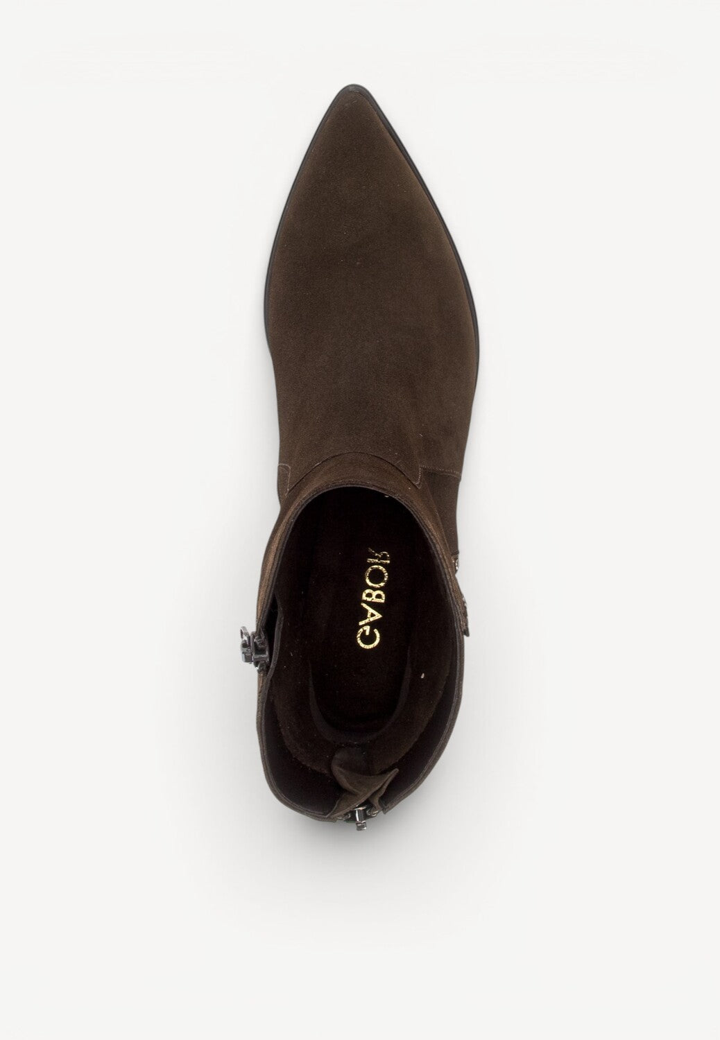 DAMES BOOTS+KORT LAARS-Bruin suède