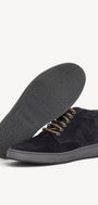 Heren boots-Blauw suède/nubuck