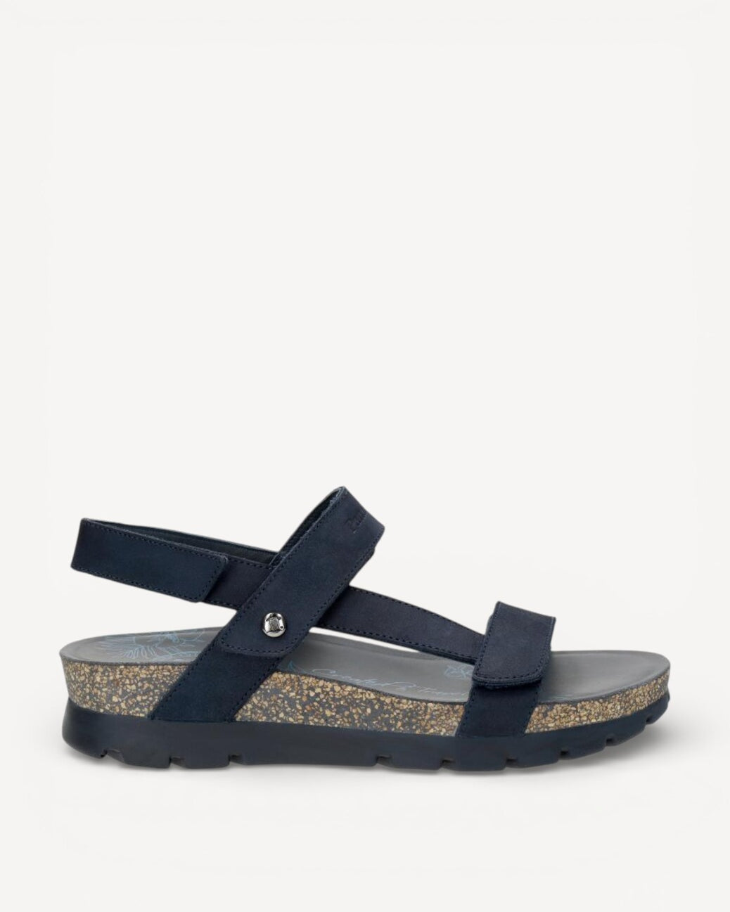 DAMES OPEN SCHOENEN-Blauw suède/nubuck