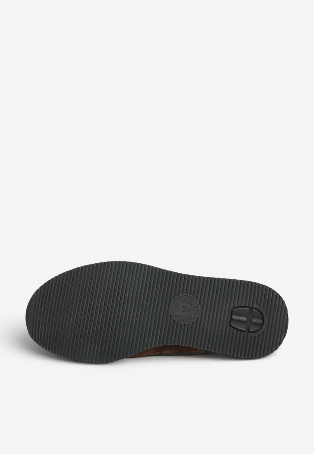 Heren veterschoenen-Bruin leer