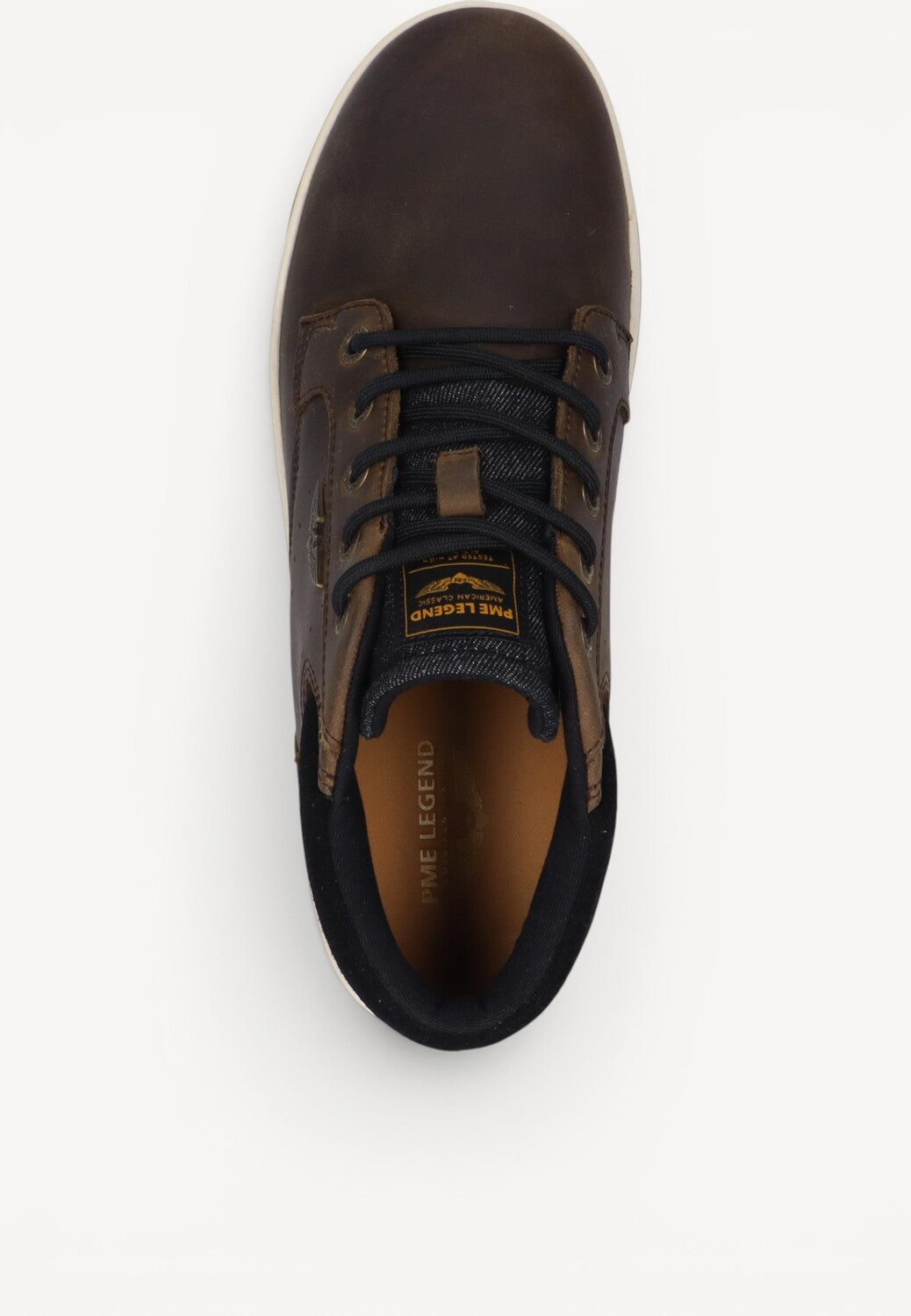 Heren boots-Bruin leer