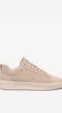 Heren veterschoenen-Beige suède/nubuck