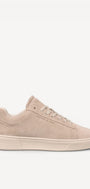 Heren veterschoenen-Beige suède/nubuck
