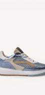 DAMES SPORTIEVE VETERSCHO-Blauw combi kleur