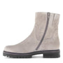 DAMES BOOTS+KORT LAARS-Beige suède/nubuck