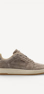 Heren veterschoenen-Beige suède/nubuck