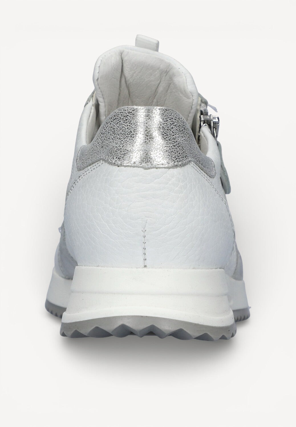 DAMES SPORTIEVE VETERSCHO-Wit leer