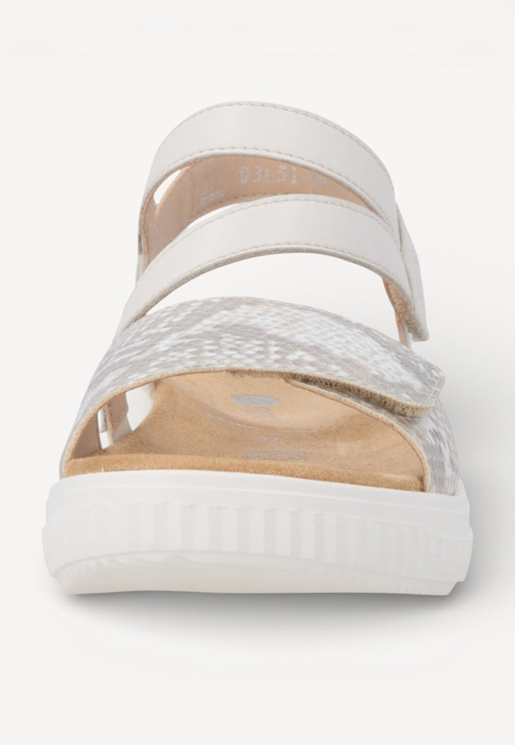 DAMES OPEN SCHOENEN-Grijs combi kleur