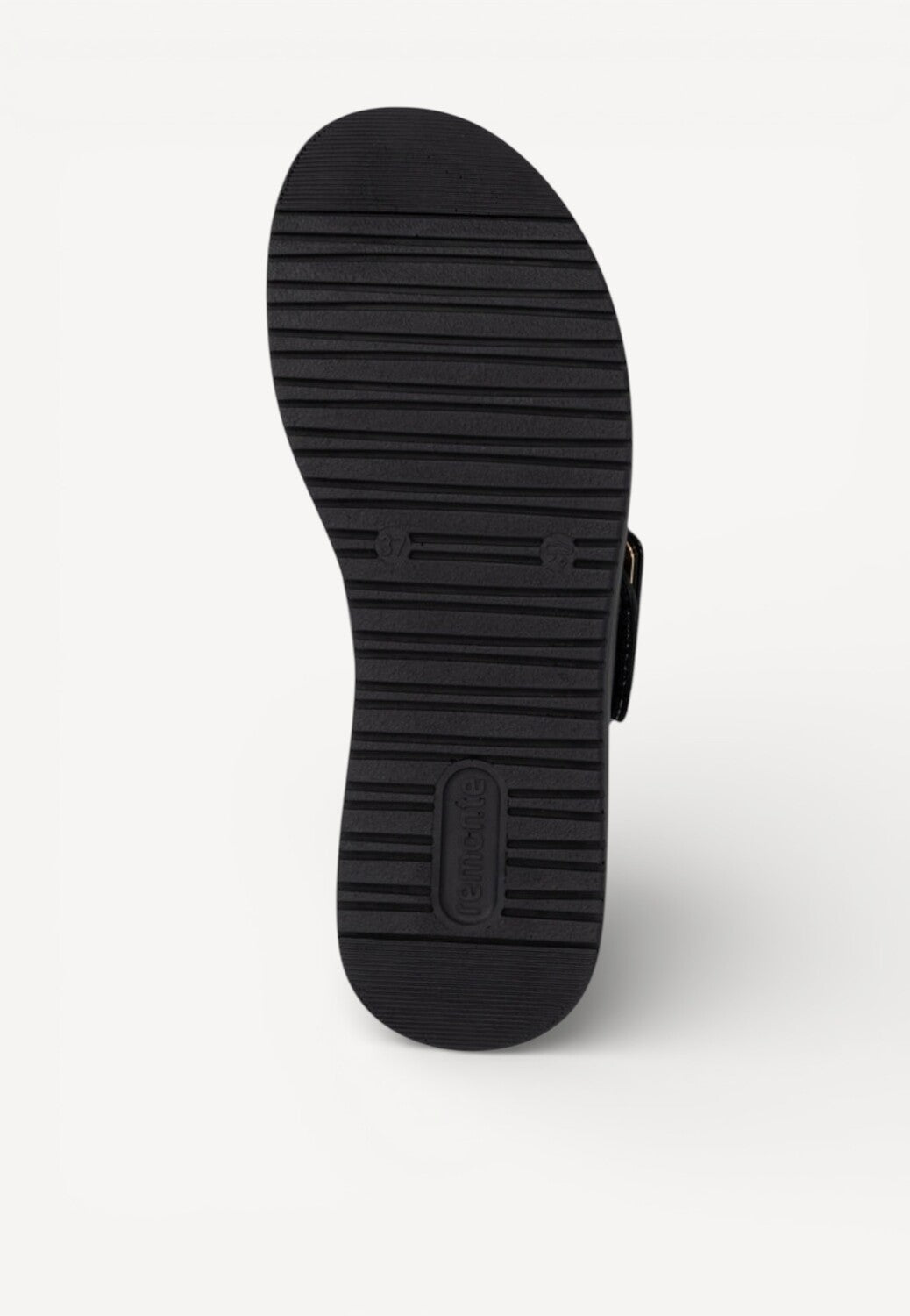 DAMES OPEN SCHOENEN-Zwart leer