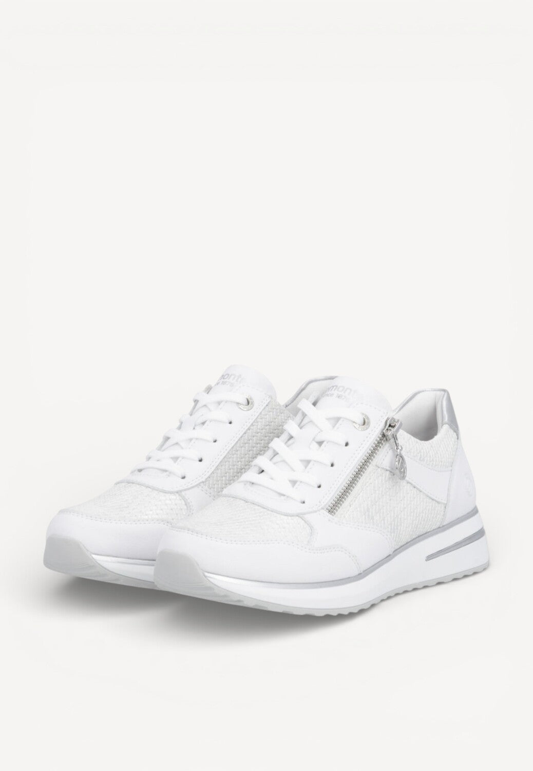 DAMES SPORTIEVE VETERSCHO-Wit leer