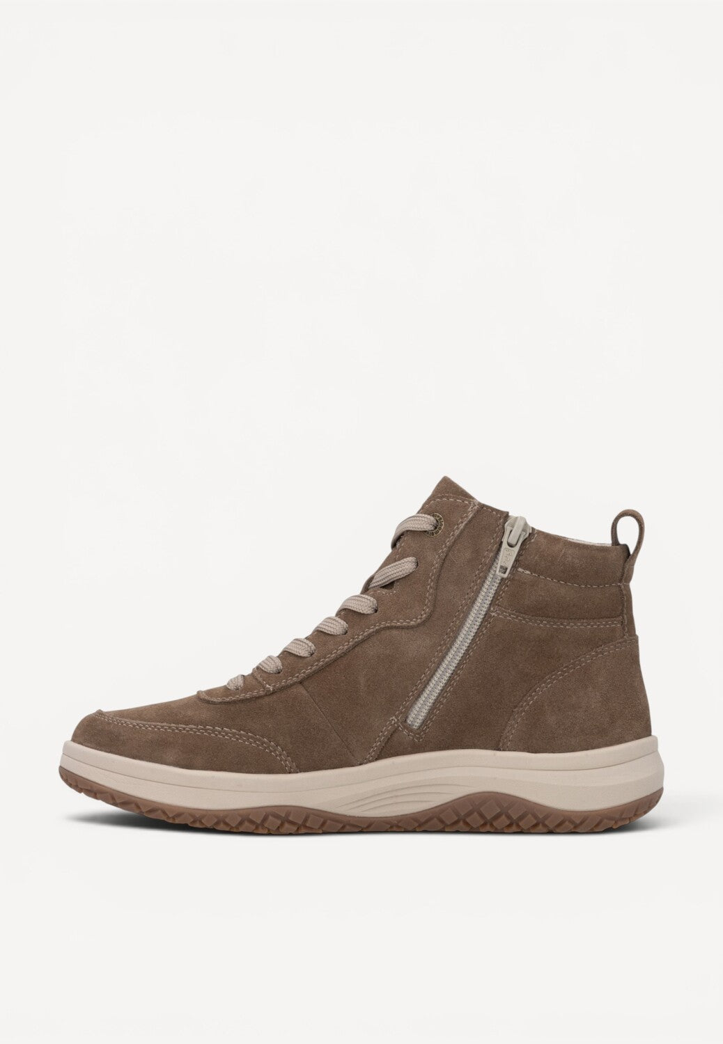 DAMES SPORTIEVE VETERSCHO-Beige suède/nubuck