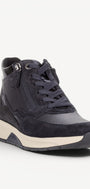 DAMES SPORTIEVE VETERSCHO-Blauw suède/nubuck