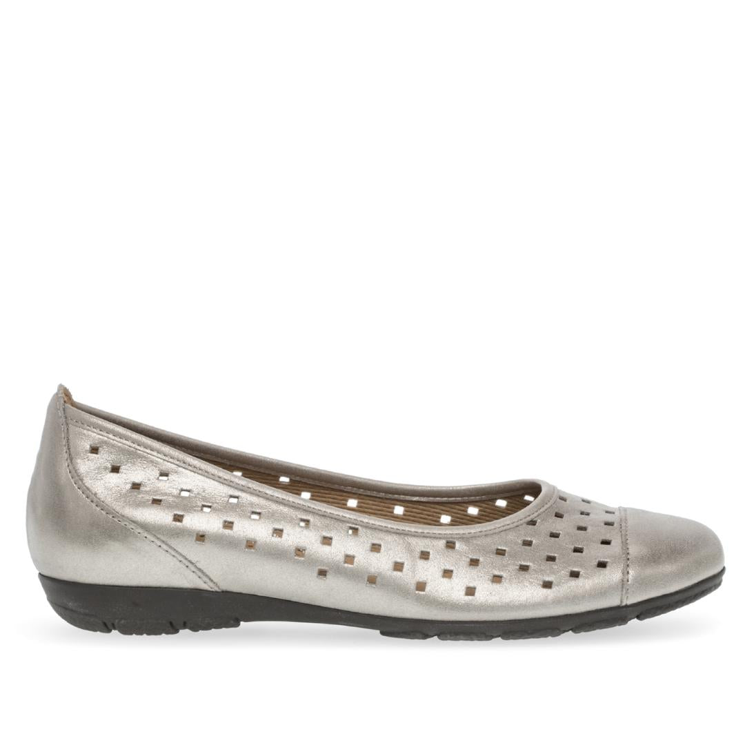 BALLERINAS + PUMPS-Brons leer