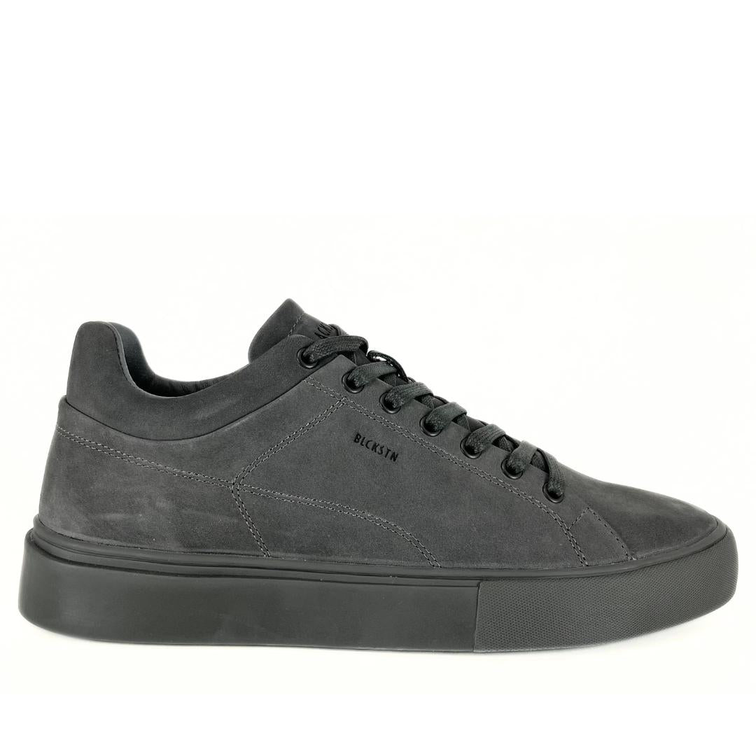 Heren veterschoenen-Grijs suède
