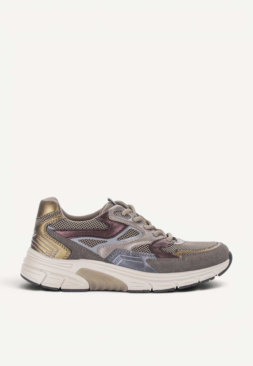 DAMES SPORTIEVE VETERSCHO-Beige combi kleur