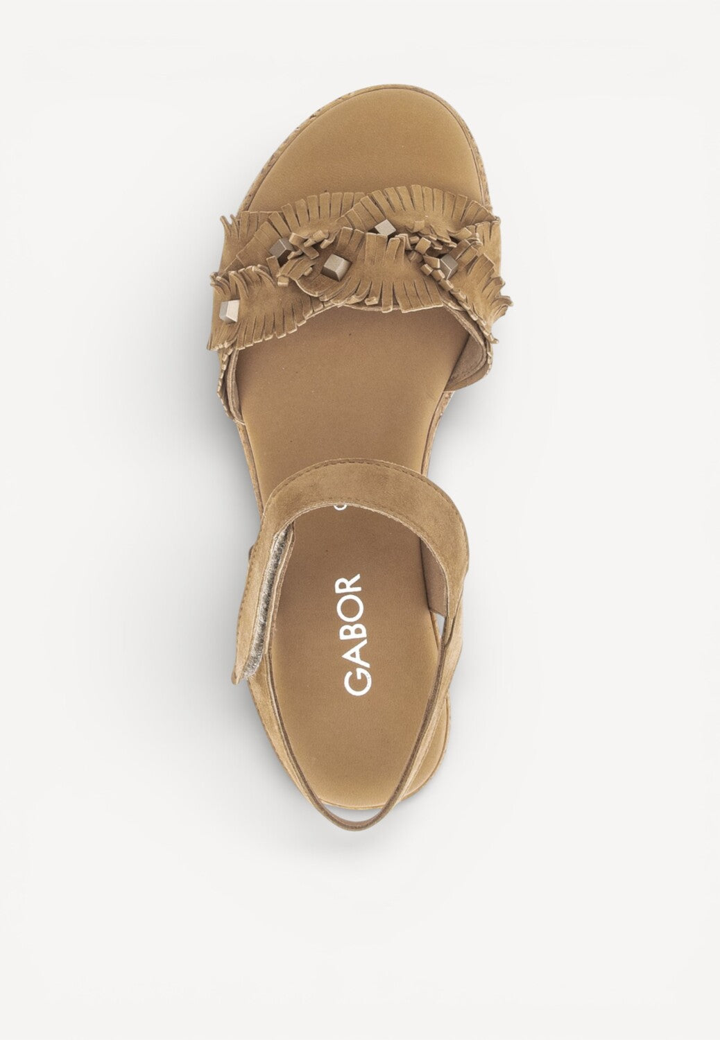 DAMES OPEN SCHOENEN-Bruin suède