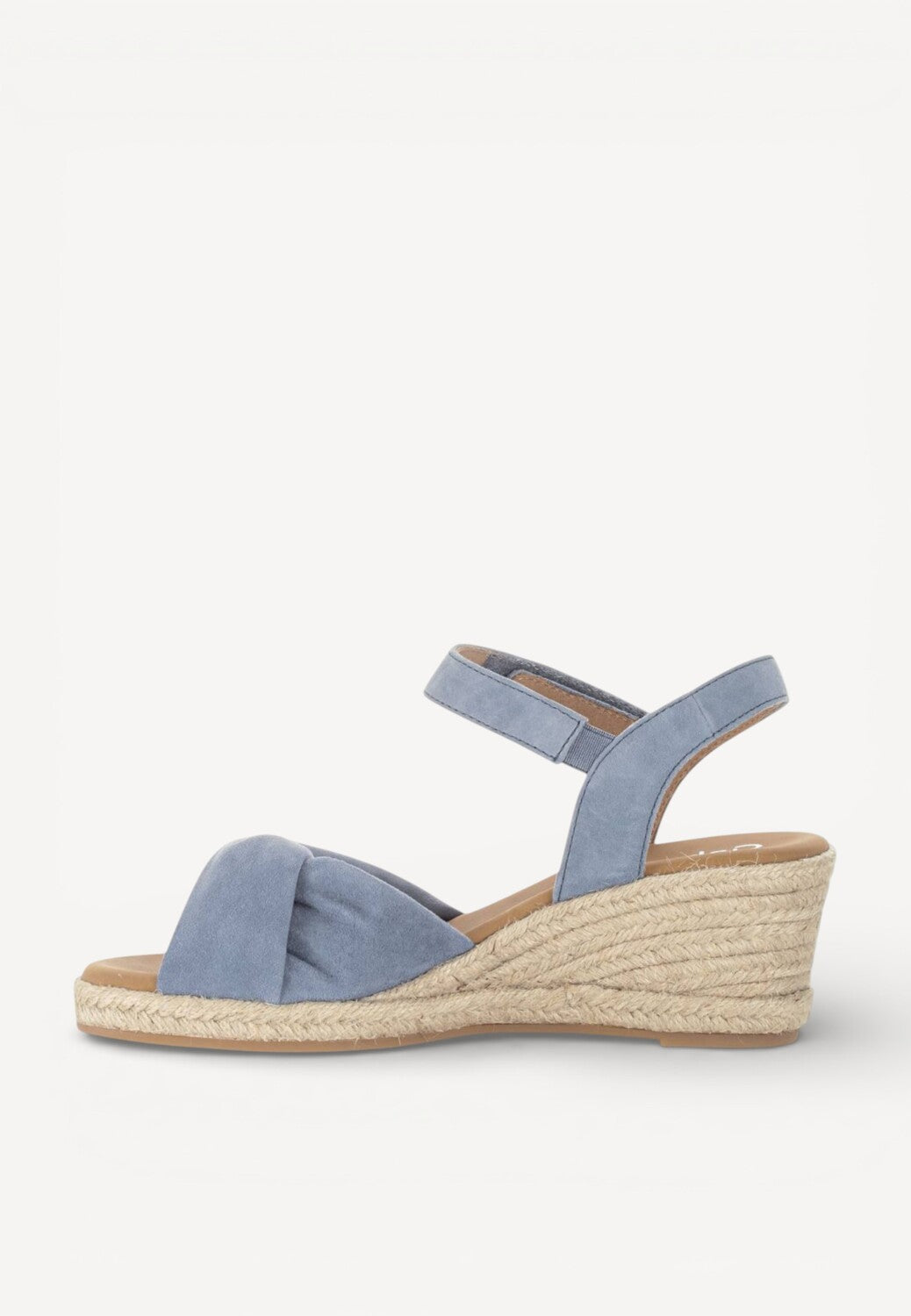 DAMES OPEN SCHOENEN-Blauw suède/nubuck