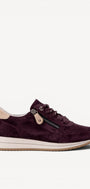 DAMES SPORTIEVE VETERSCHO-Rood suède/nubuck