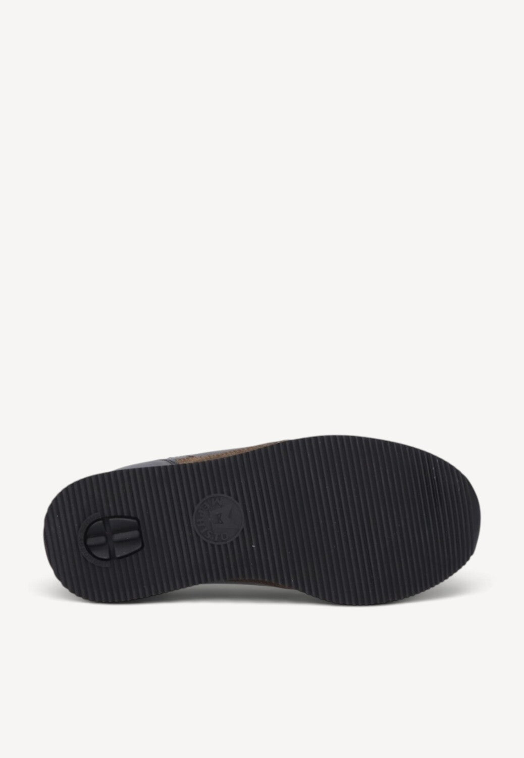 Heren veterschoenen-Groen combi kleur