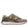 Heren veterschoenen-Groen combi kleur