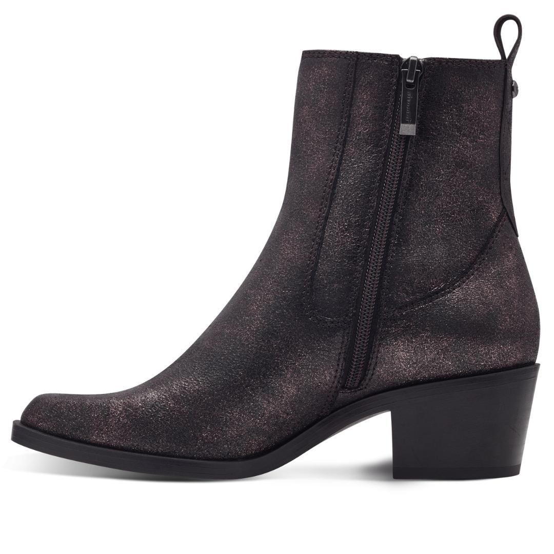 DAMES BOOTS+KORT LAARS-Brons suède/nubuck