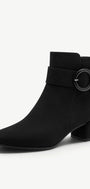 DAMES BOOTS+KORT LAARS-Zwart diversen