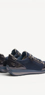 DAMES SPORTIEVE VETERSCHO-Blauw lak