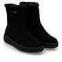 DAMES BOOTS+KORT LAARS-Zwart suède