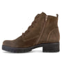 DAMES BOOTS+KORT LAARS-Bruin suède