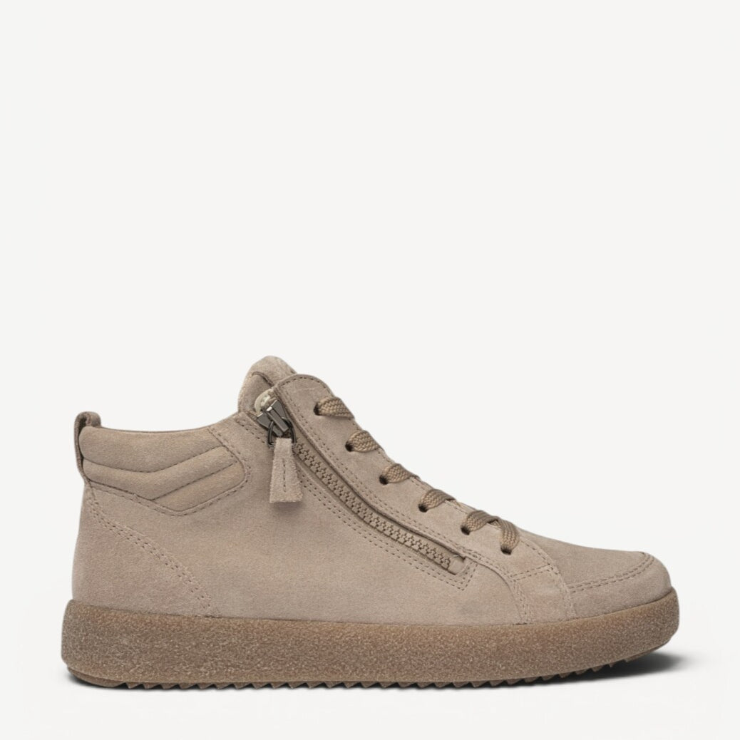 DAMES SPORTIEVE VETERSCHO-Beige suède/nubuck