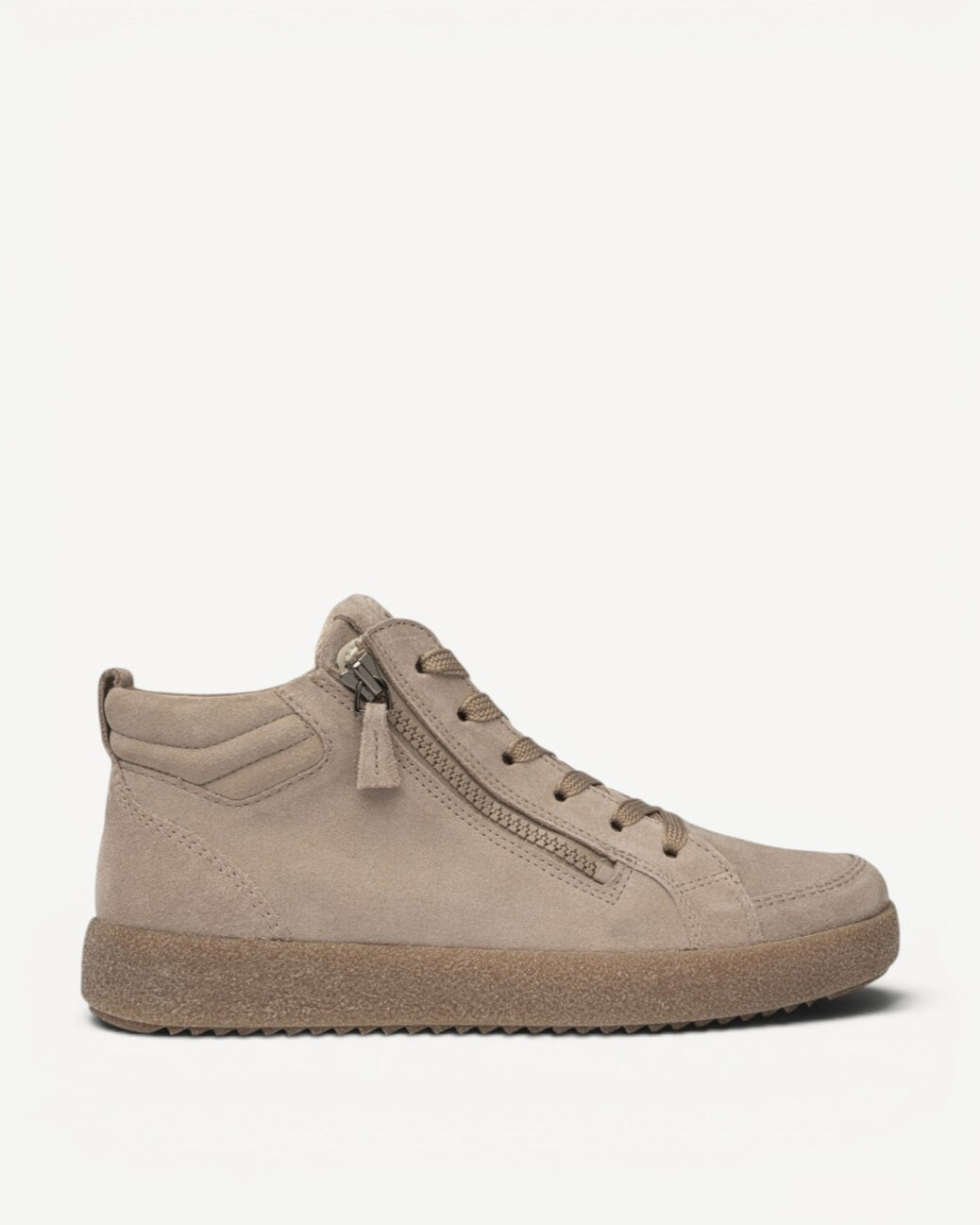 DAMES SPORTIEVE VETERSCHO-Beige suède/nubuck