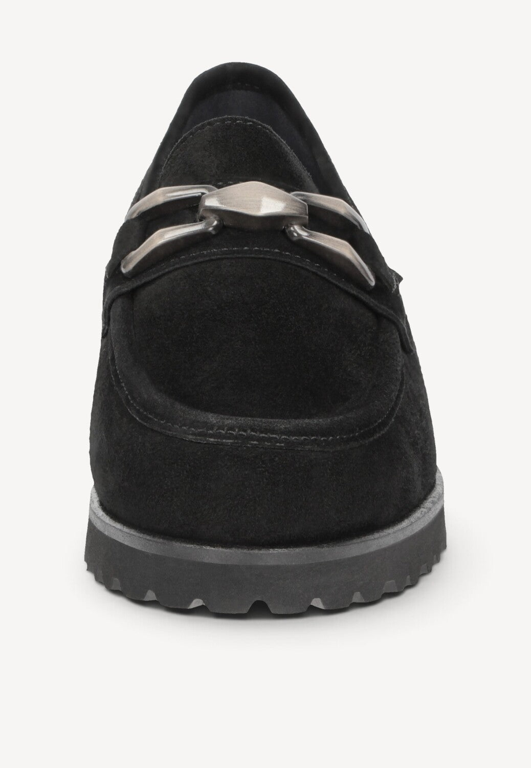DAMES INSTAPSCHOENEN-Zwart suède
