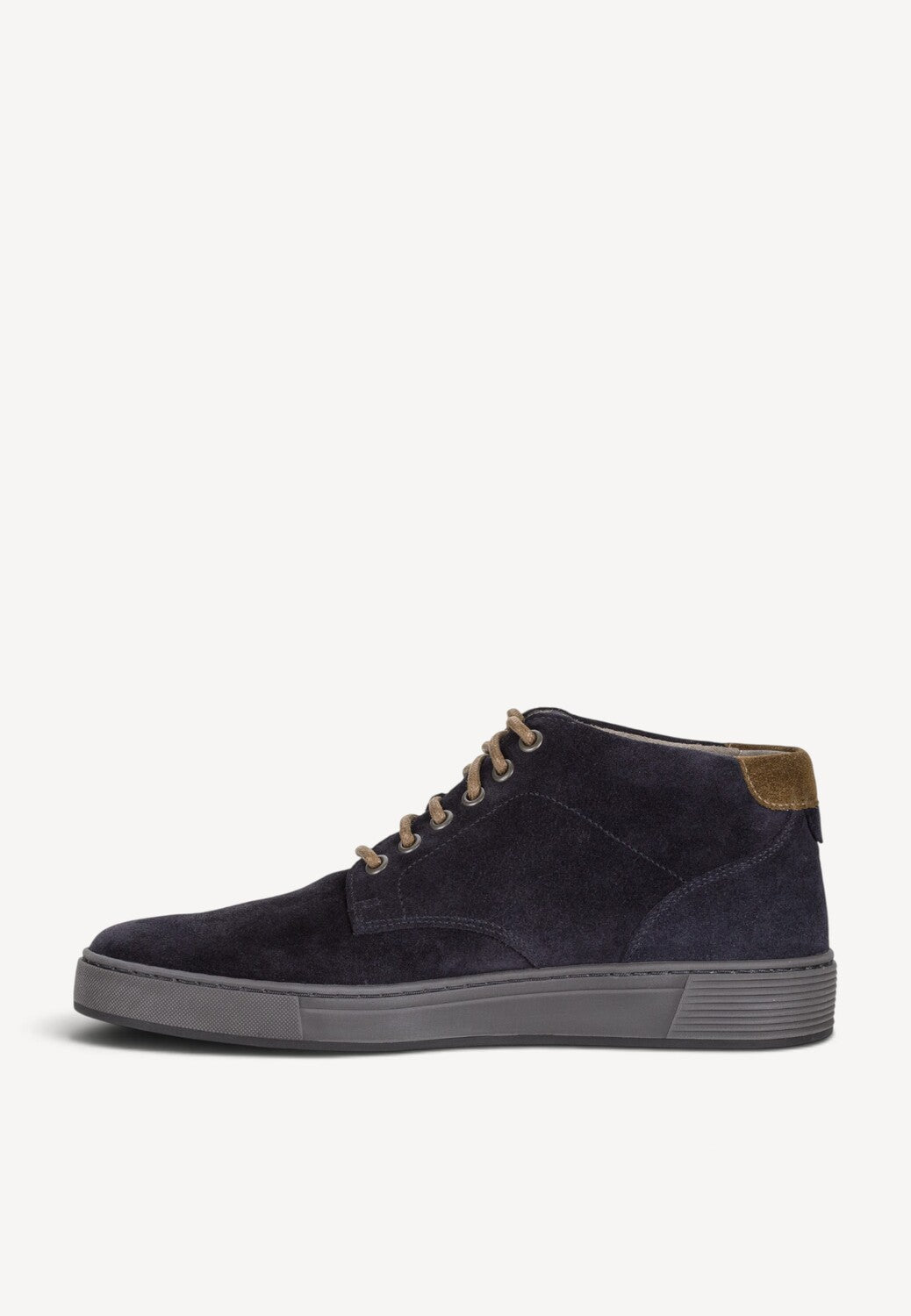 Heren boots-Blauw suède/nubuck