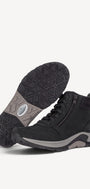 Heren boots-Blauw suède/nubuck