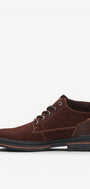Heren boots-Bruin suède