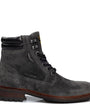Heren boots-Grijs suède