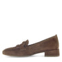 DAMES INSTAPSCHOENEN-Bruin suède