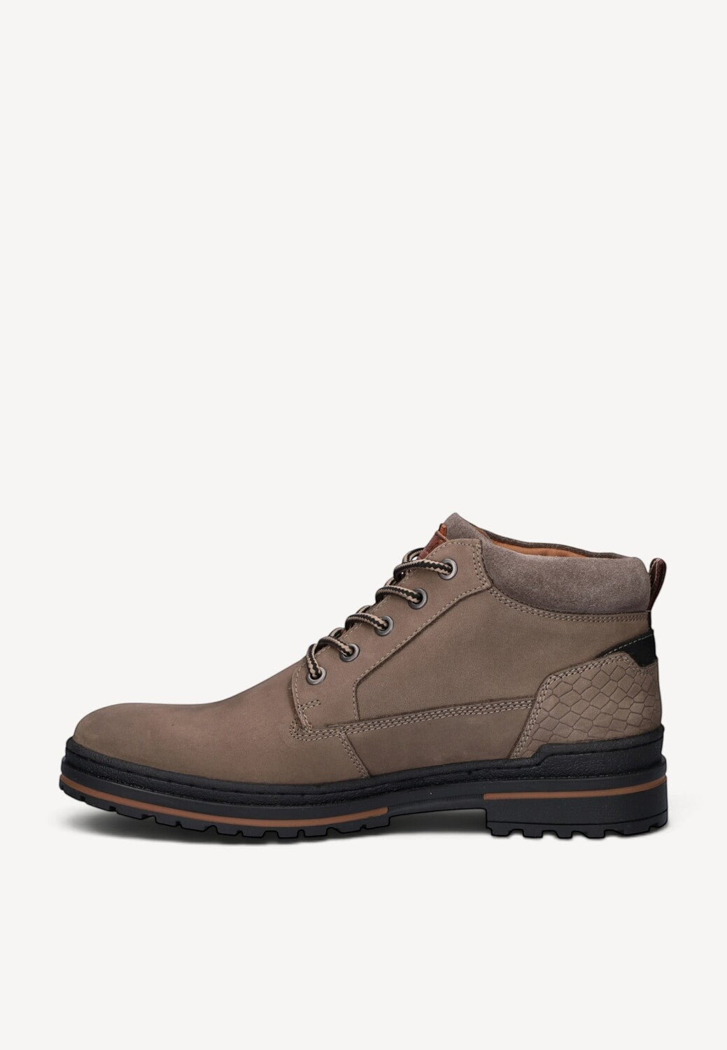Heren boots-Beige suède/nubuck