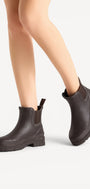 DAMES BOOTS+KORT LAARS-Bruin diversen